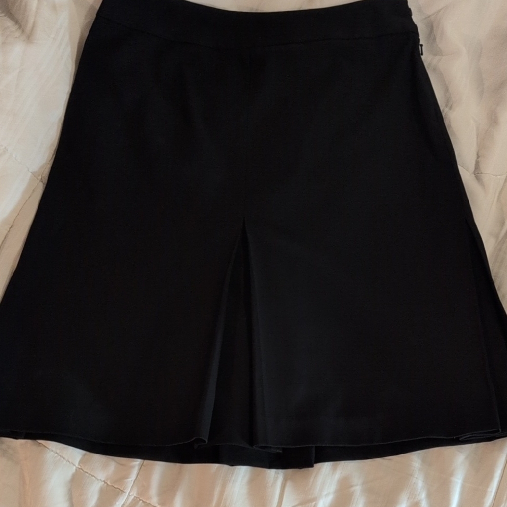 LOFT Black Women's A-line Skirt